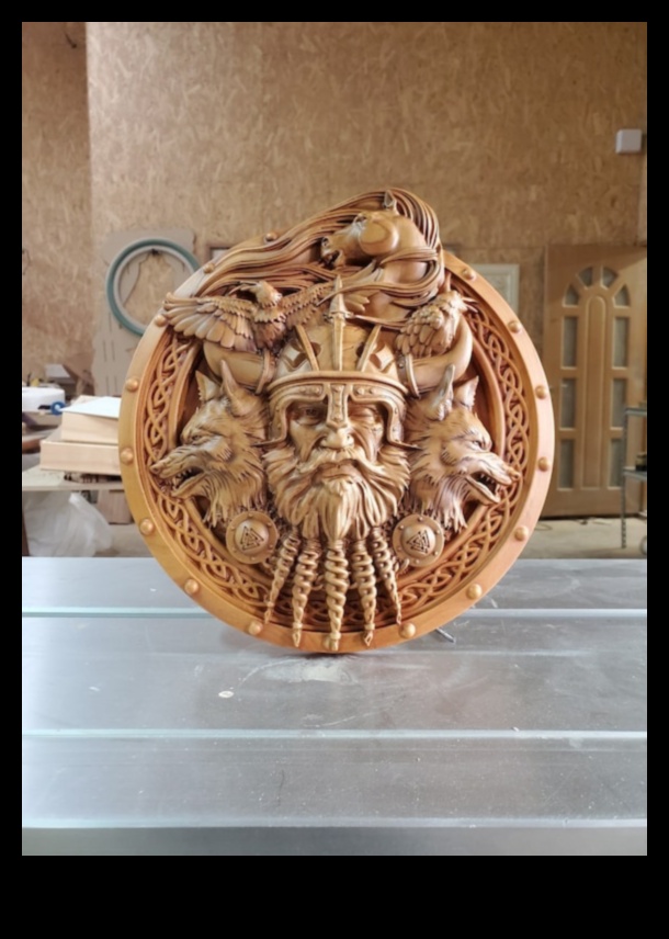 منحوتات فنية جدارية خشبية: صناعة قطع ذات أبعاد للتأثير