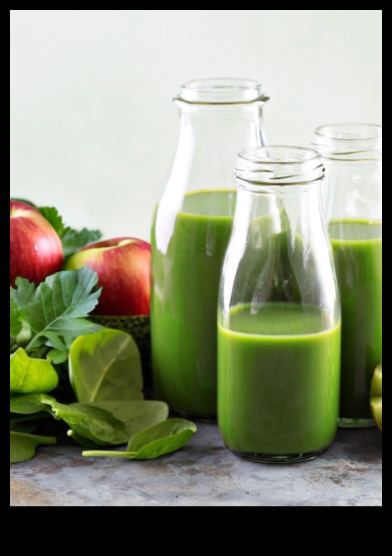 سمفونية الخضروات: تناغم النكهات في كل كوب عصير