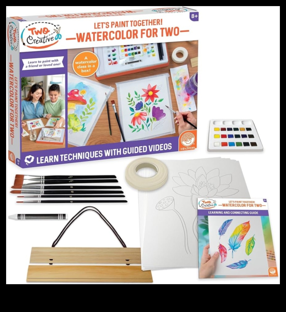 الصياغة باستخدام ورق الألوان المائية: إنشاء تأثيرات مرسومة جميلة