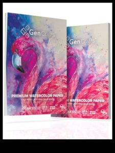 الصياغة باستخدام ورق الألوان المائية: إنشاء تأثيرات مرسومة جميلة