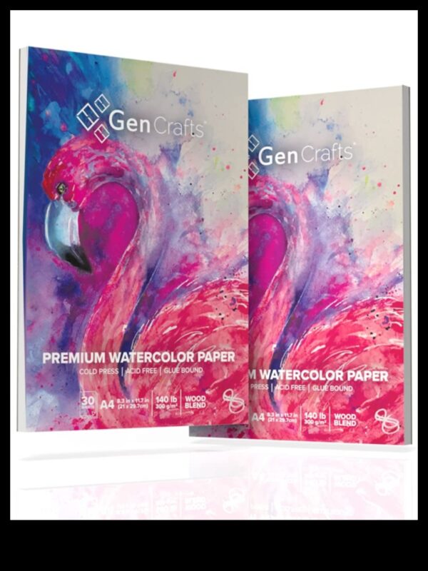 الصياغة باستخدام ورق الألوان المائية: إنشاء تأثيرات مرسومة جميلة