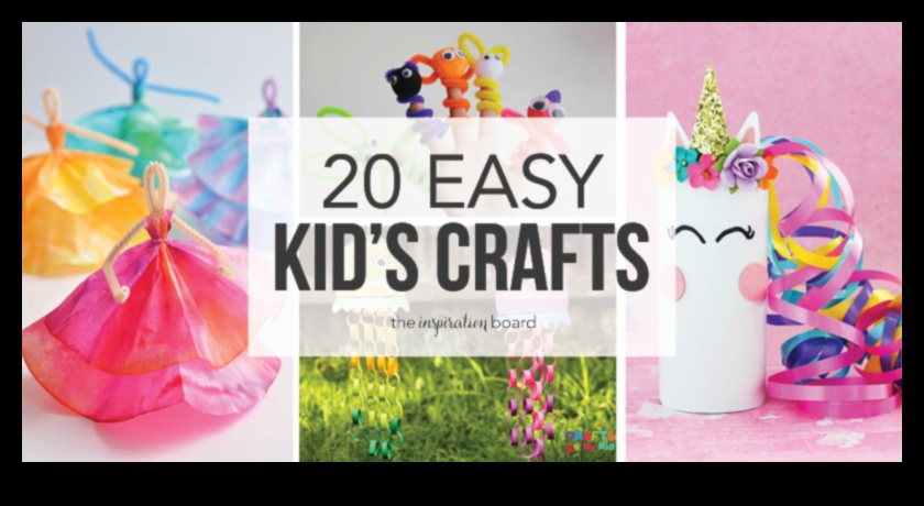 أعمال يدوية صديقة للأطفال: حرف يدوية بسيطة وآمنة للفنانين الشباب