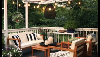 واحة خارجية: قم بتحويل مساحتك الخاصة بفن آسر