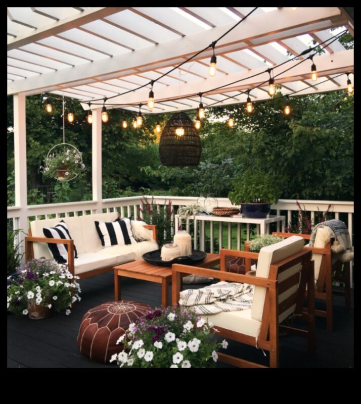 واحة خارجية: قم بتحويل مساحتك الخاصة بفن آسر