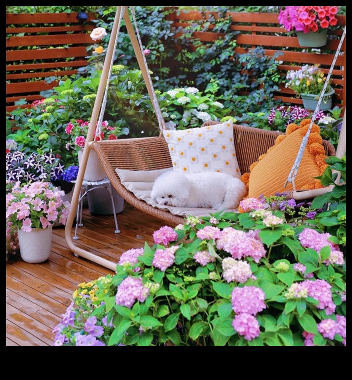 زهر في نعيم: ارفع حديقتك بأثاث مريح