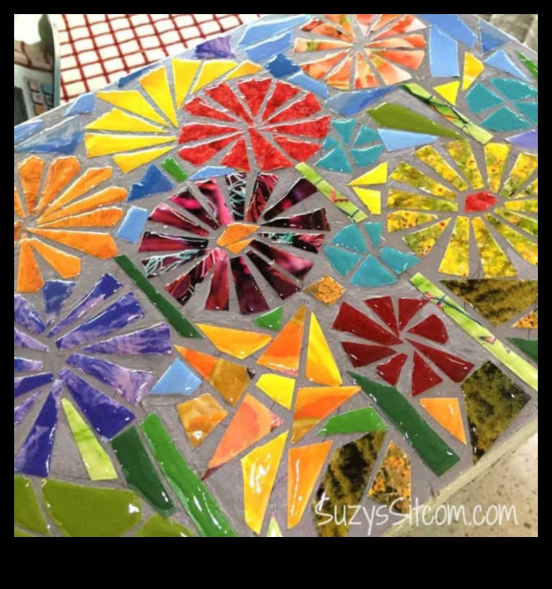 فسيفساء DIY خالية من الفوضى للأطفال: صياغة روائع ملونة