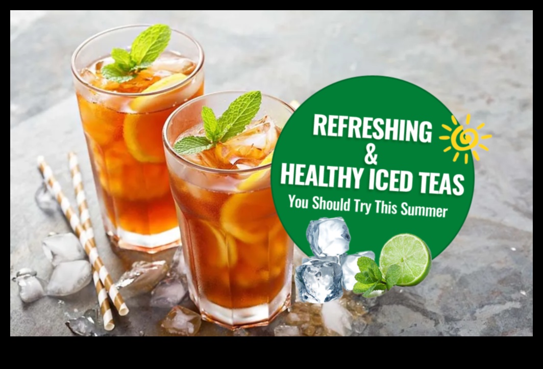 ناعم ومهدئ: تذوق هدوء الشاي الأخضر المثلج