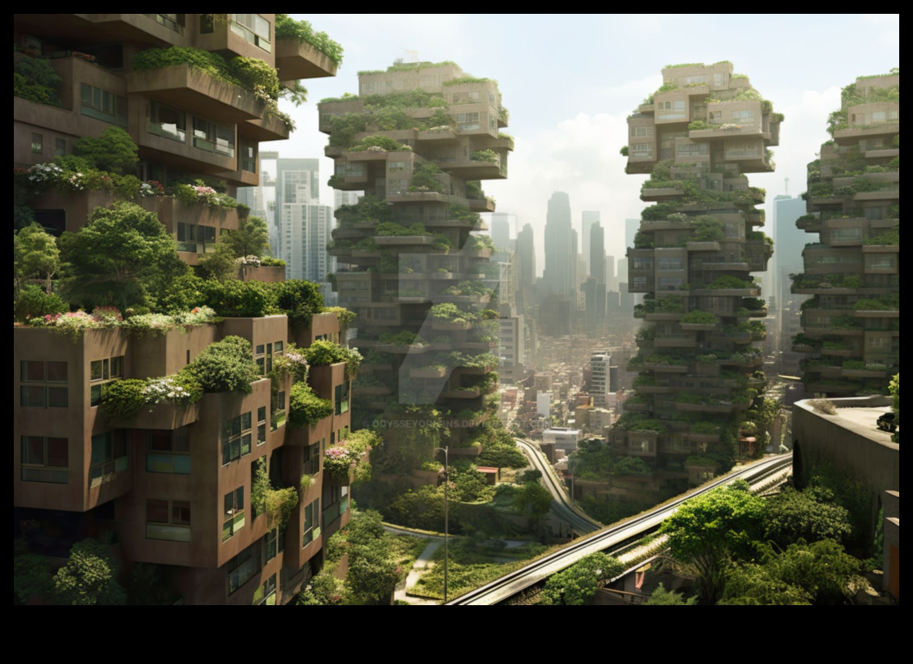 سجلات الغابة الحضرية: تخضير سيتي سكيب