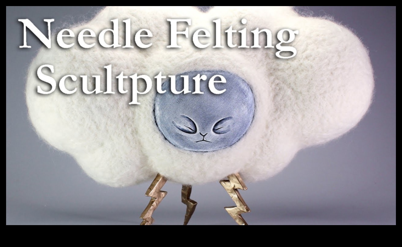 صياغة تقنيات التلبيد بالإبرة: النحت بالصوف