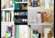 نهايات خشبية DIY: صياغة المسرات الأدبية لرفوفك