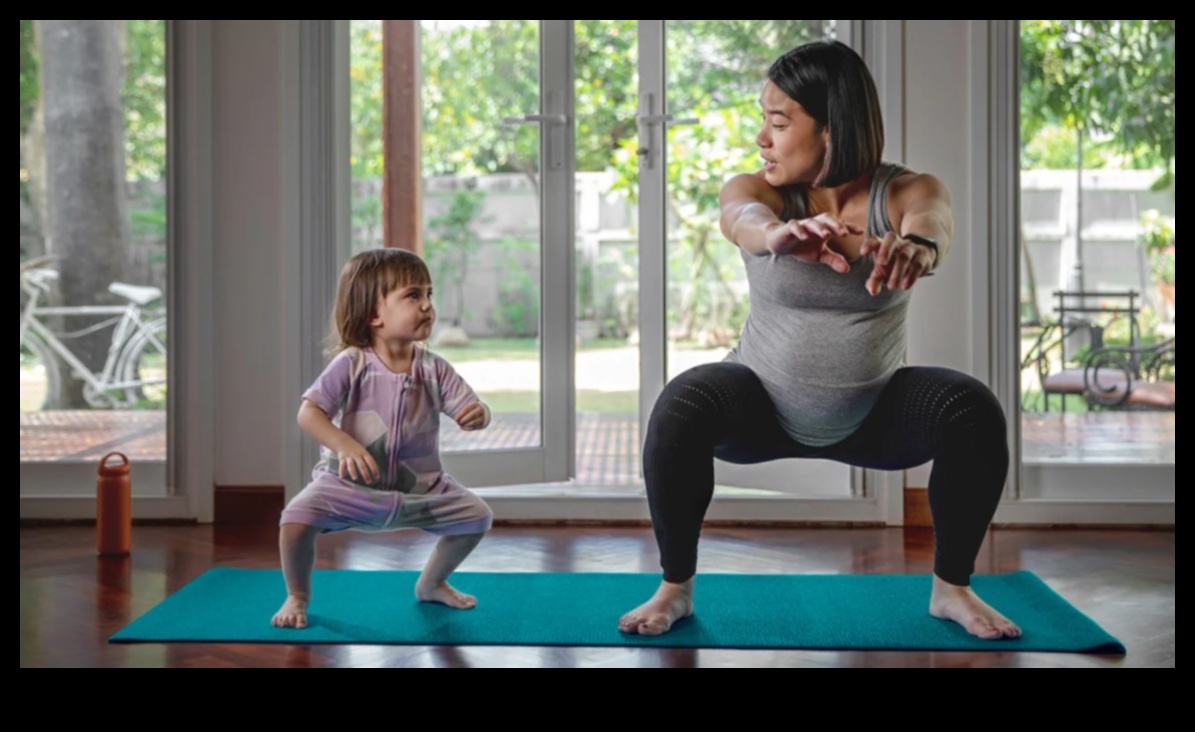 اللياقة والتركيز: تمارين الحمل المنشطة للأمهات