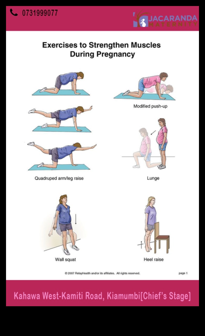 اللياقة والتركيز: تمارين الحمل المنشطة للأمهات