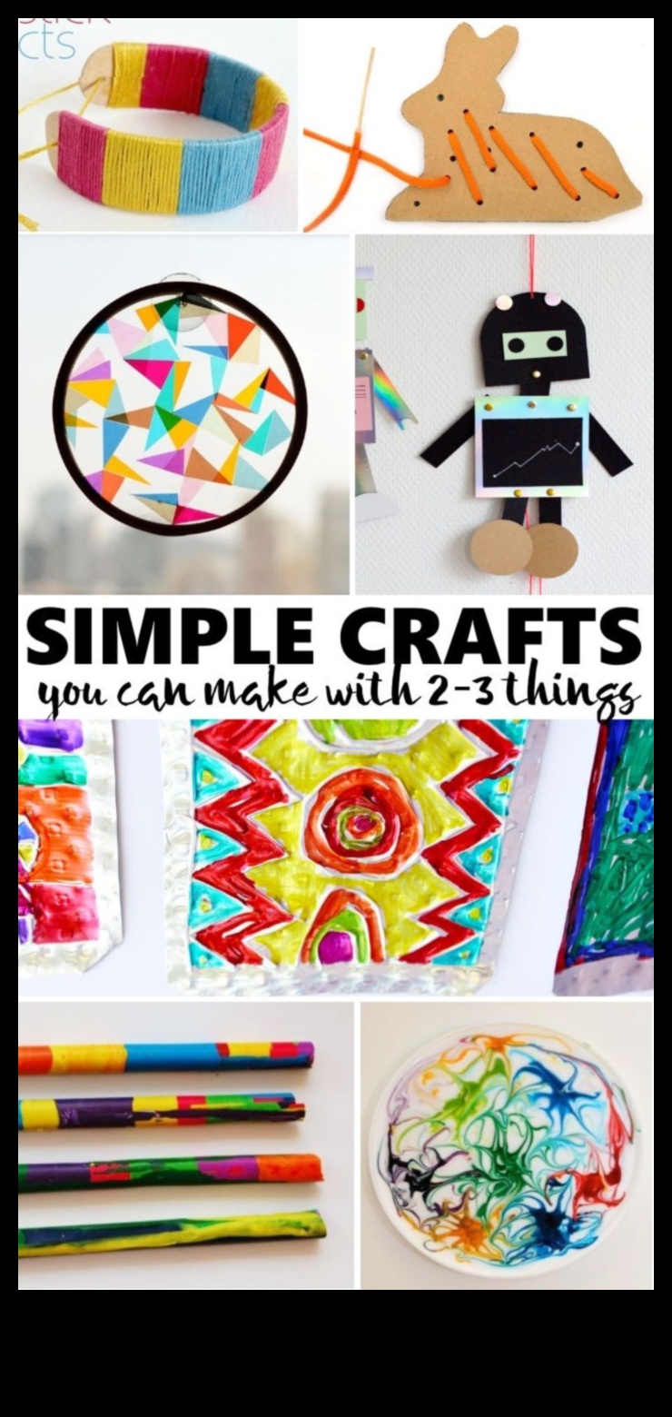 أعمال يدوية صديقة للأطفال: حرف يدوية بسيطة وآمنة للفنانين الشباب