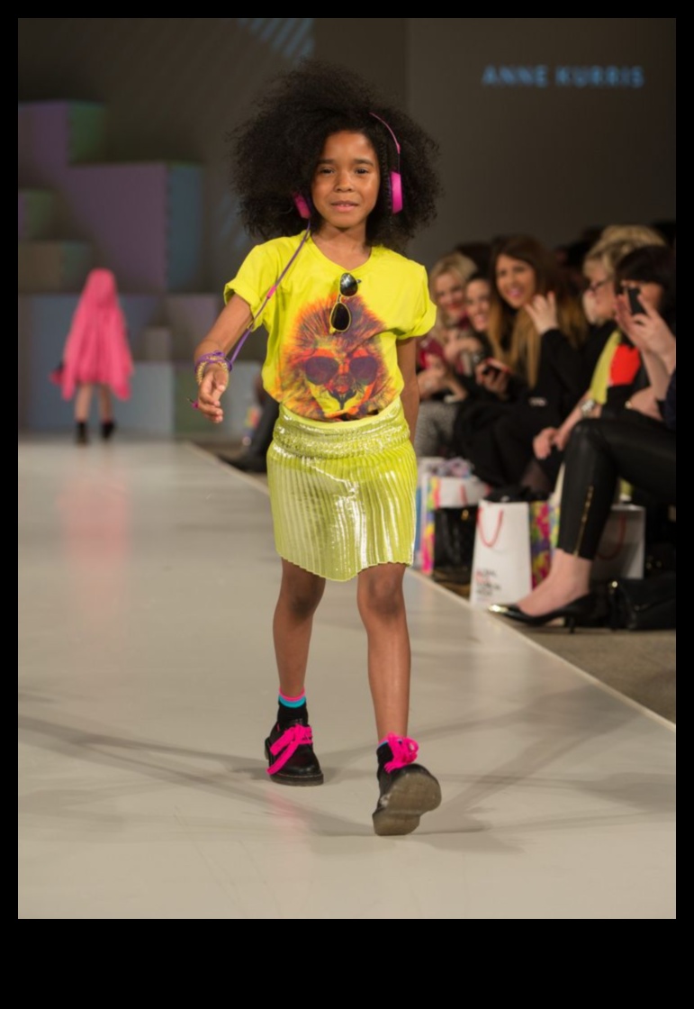 عرض أزياء الأطفال نظرة على أحدث الصيحات 2 عرض أزياء DIY للأطفال: صياغة أعمال فنية يمكن ارتداؤها على المدرج